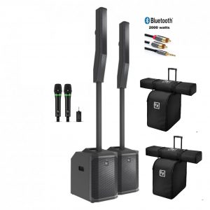 Location-Electro-Voice-EV-Evolve-50M-Columm-PA-System-Black-pair-Sono-Medoc
