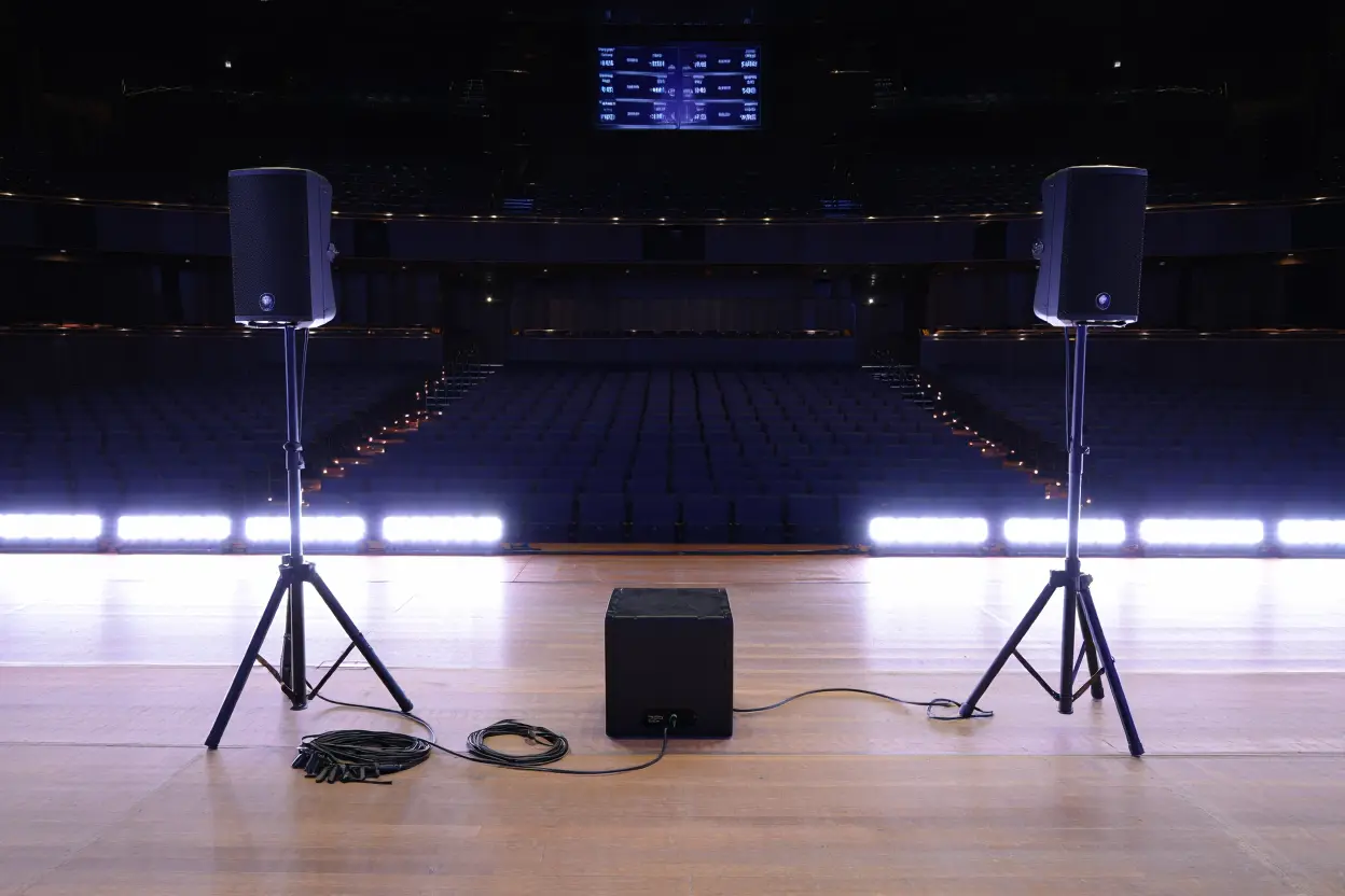 Installation enceintes et caissons