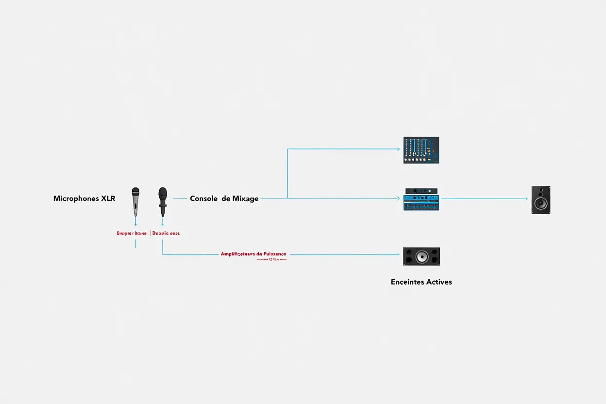 Chaîne audio professionnelle