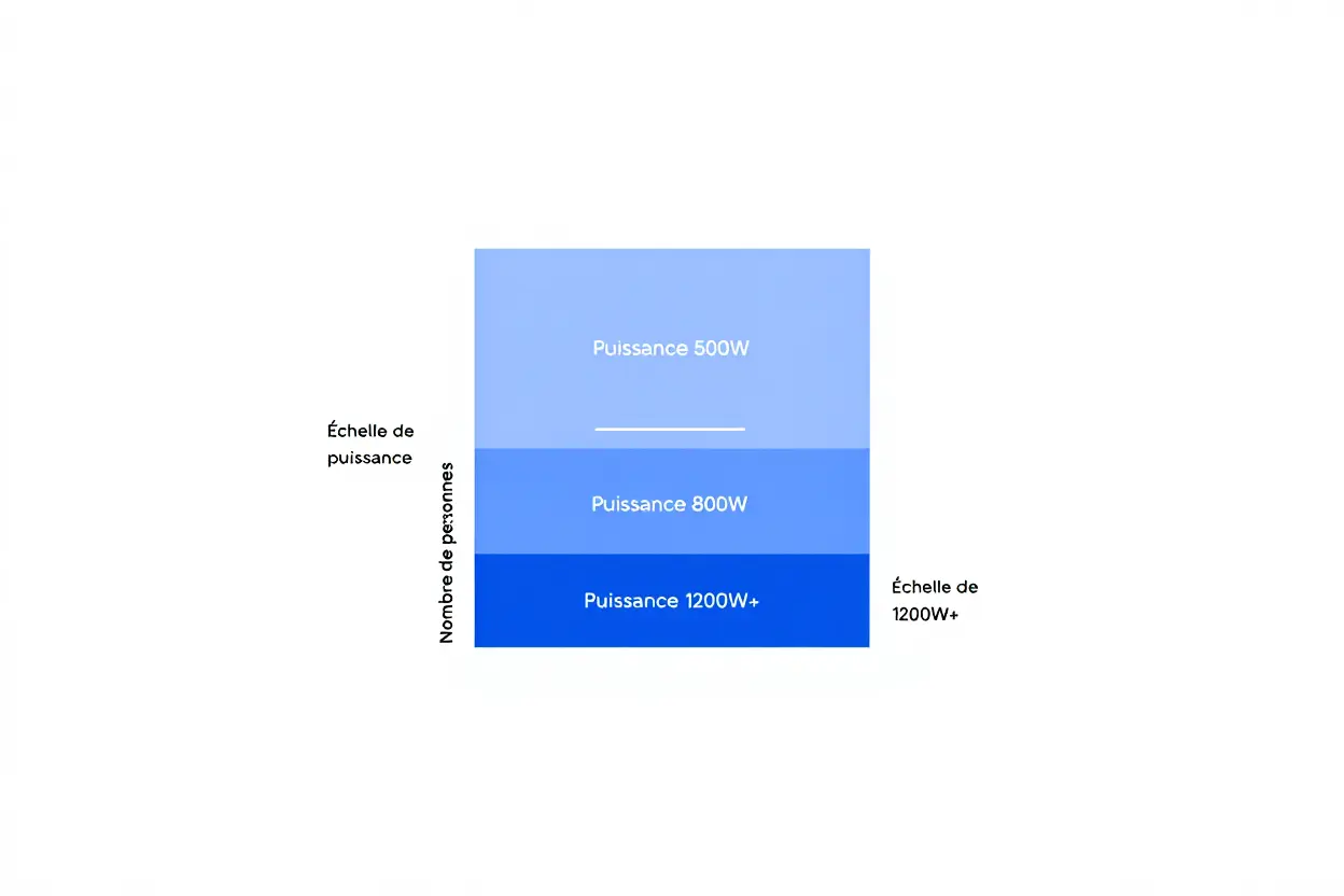 Dimensionnement de puissance selon capacité