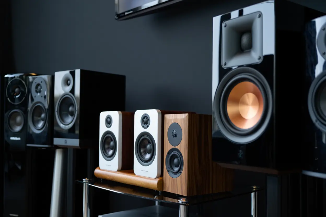 Enceintes haut de gamme Wilson Audio et Sonus Faber en installation