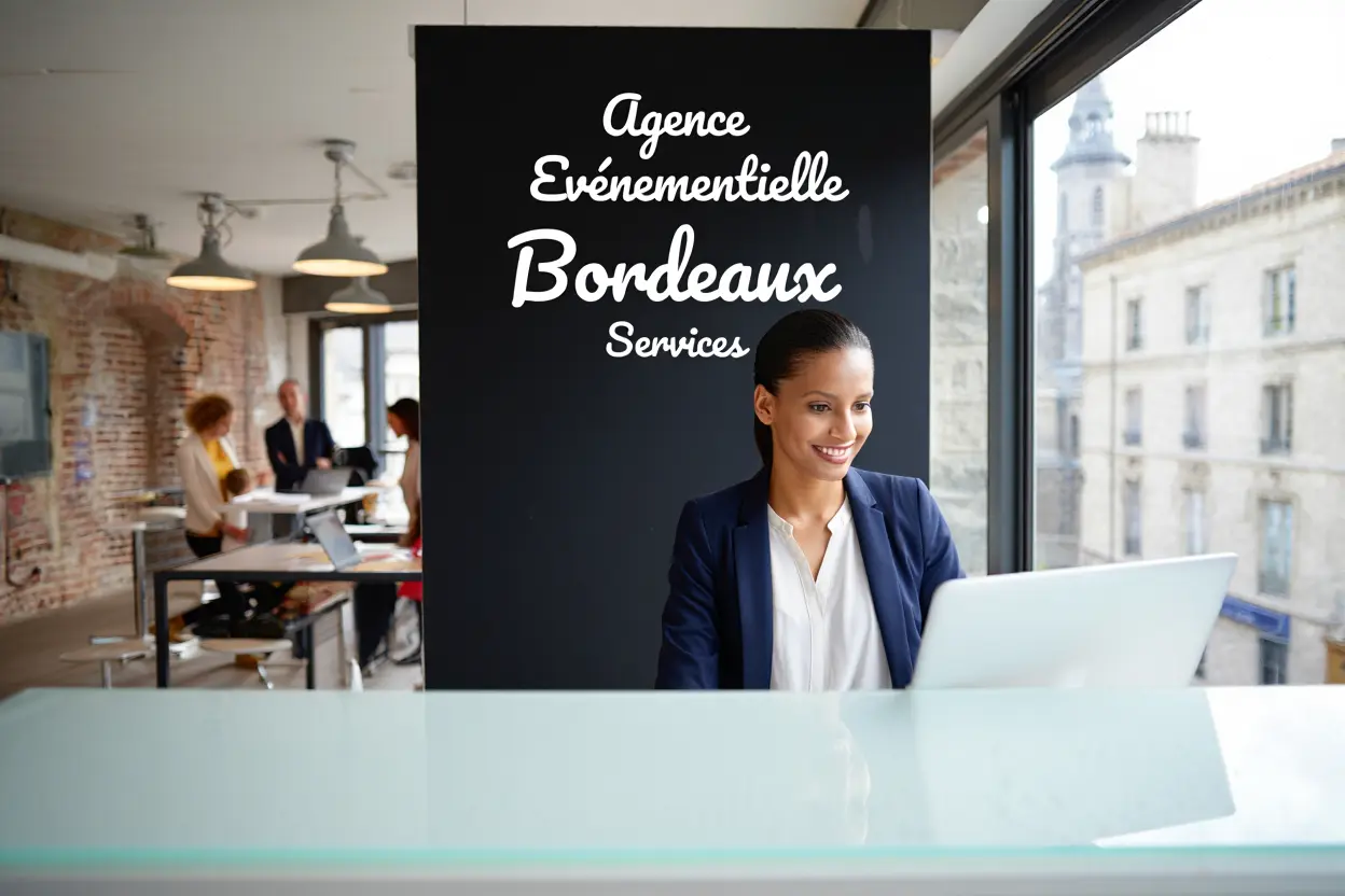 Équipe d'agence événementielle organisant un événement professionnel