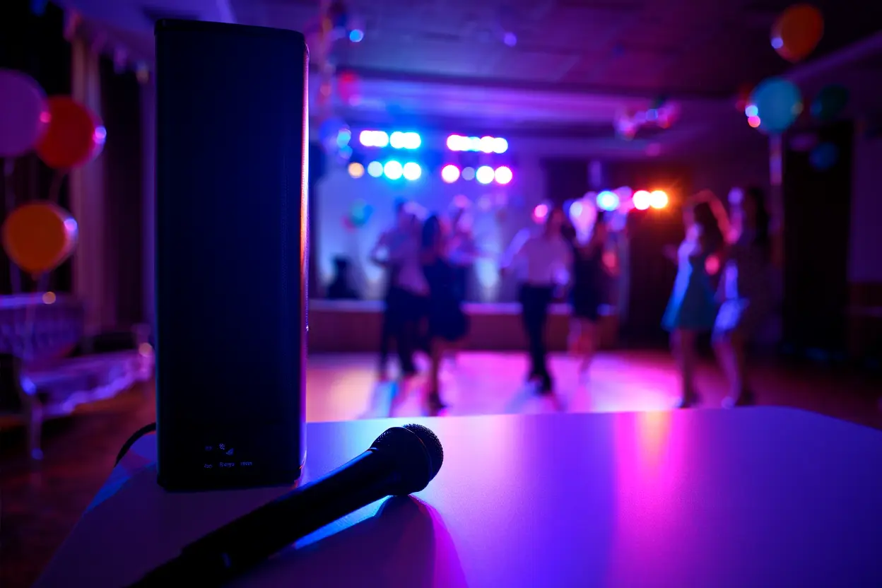 Système de son et lumière professionnel pour anniversaire