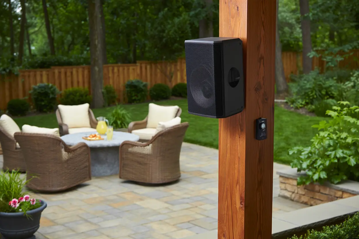 Système de sonorisation professionnel pour événement extérieur