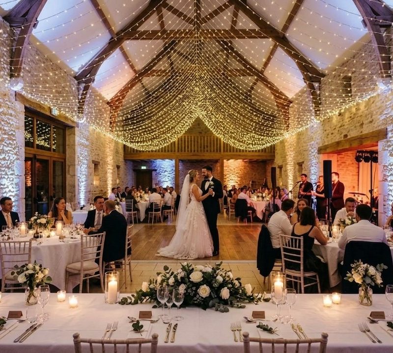 salle-reception-plafond-decore-guirlandes-lumineuses-decors