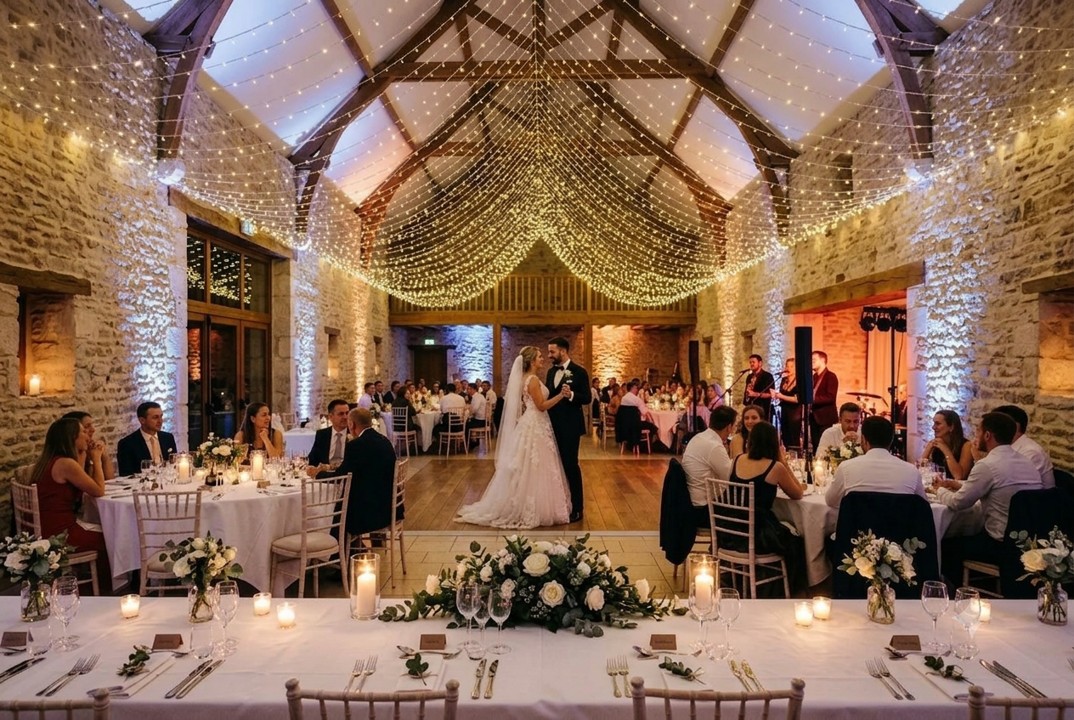 salle-reception-plafond-decore-guirlandes-lumineuses-decors