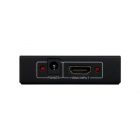 Split HDMI 1 entrée et 2 sorties : boîtier noir avec entrée HDMI et indicateurs Power et HDMI Input, côté droit.
